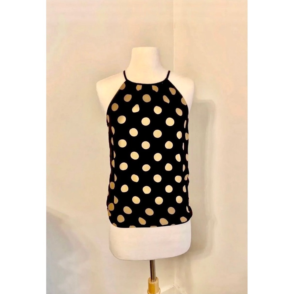 Express‎ Polka Dot Halter Top